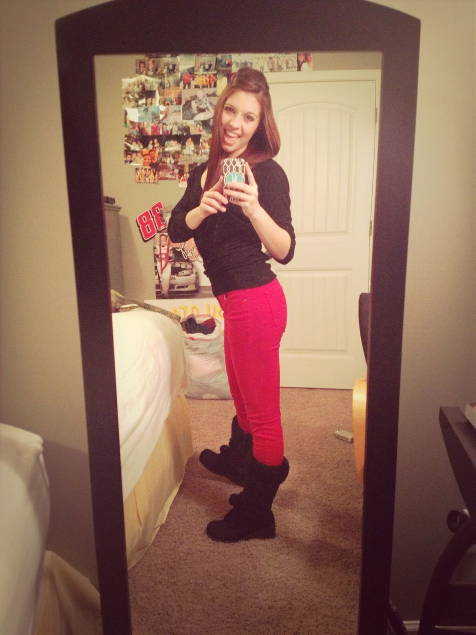 Red pants ✌