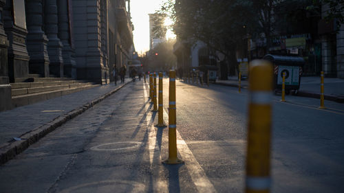 View of city street