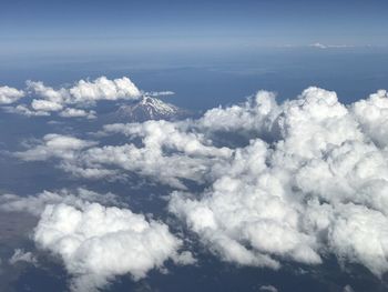 Low angle view of clouds in sky