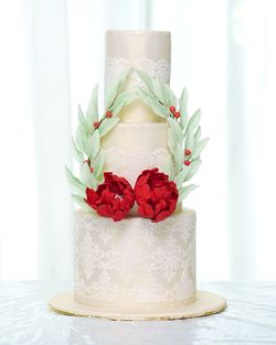 Close-up of cake on table