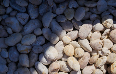 Full frame shot of stones