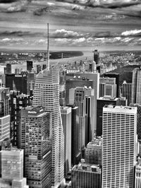 View of cityscape against sky