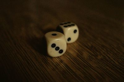 Close-up of wooden object