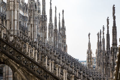 Low angle view of cathedral against sky in city