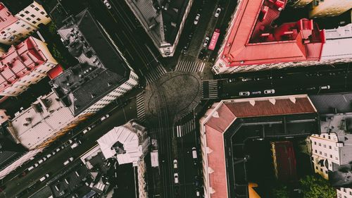 Aerial view of cityscape