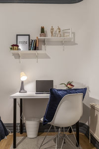 Table and chairs at home