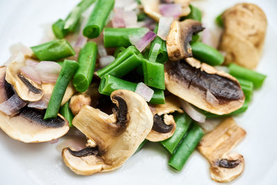 Close-up of food on plate