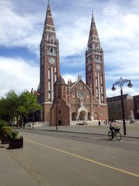 View of church