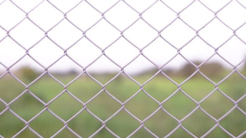 Full frame shot of chainlink fence