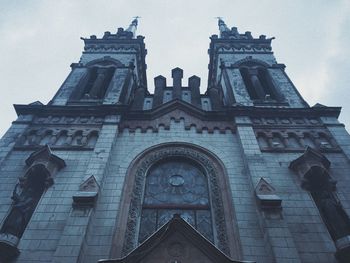 Low angle view of cathedral against sky