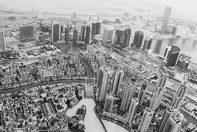 Aerial view of cityscape