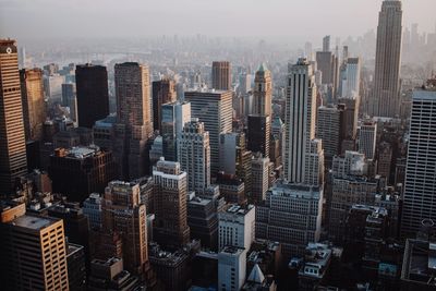 Aerial view of a city