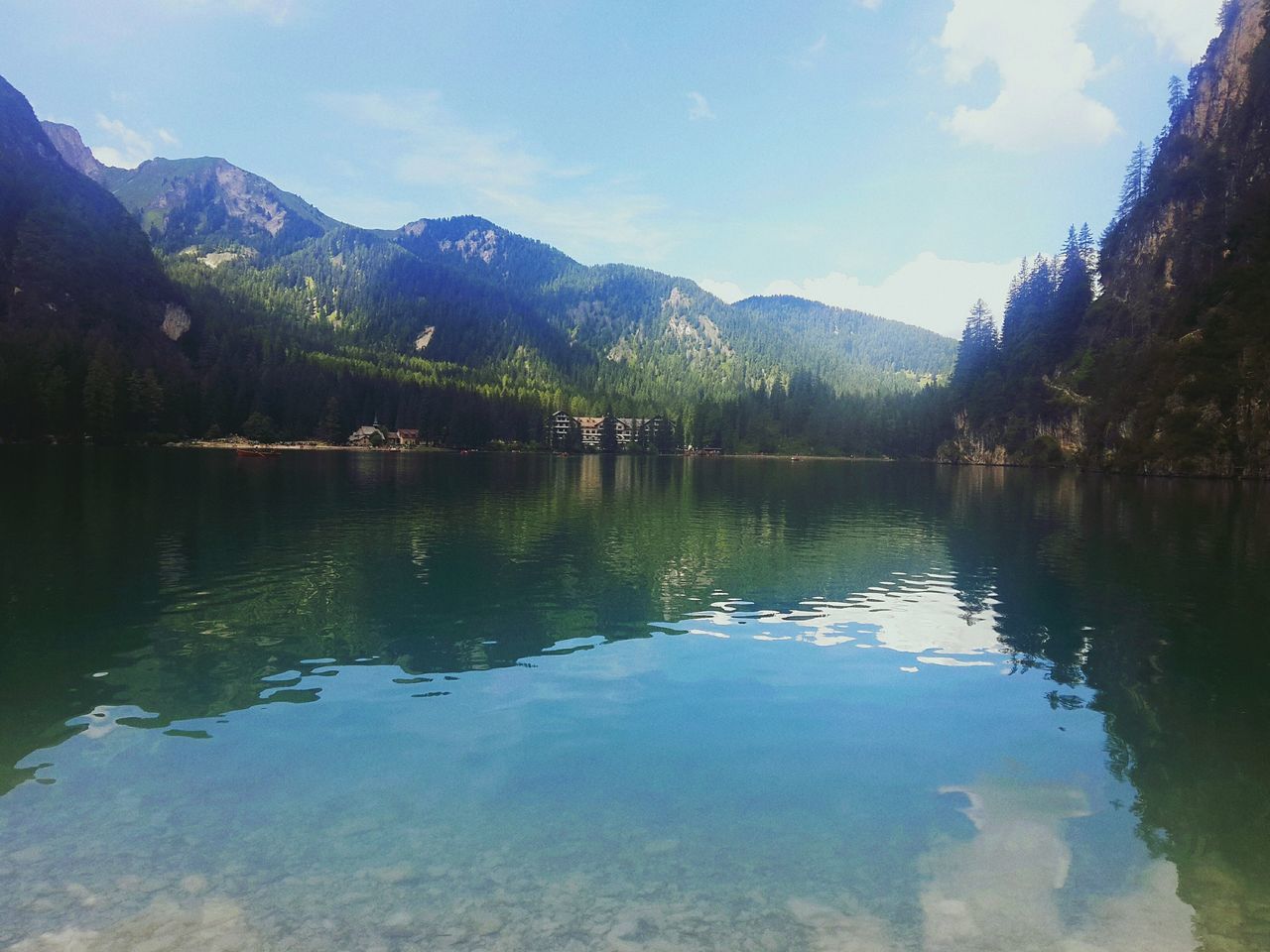 reflection, mountain, water, nature, lake, sky, beauty in nature, tree, mountain range, scenics, landscape, outdoors, tranquil scene, reflection lake, no people, day