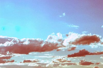 Scenic view of blue sky and clouds