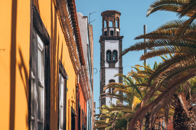 Low angle view of building against sky