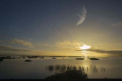 Scenic view of sunset sky