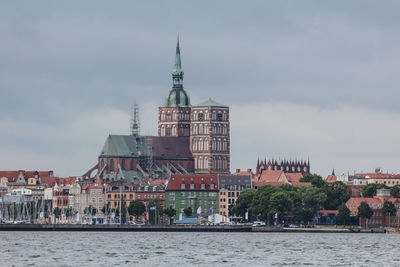 Stralsund from the seaside