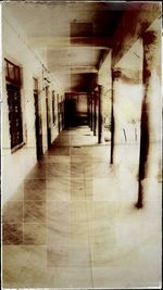 Corridor of building