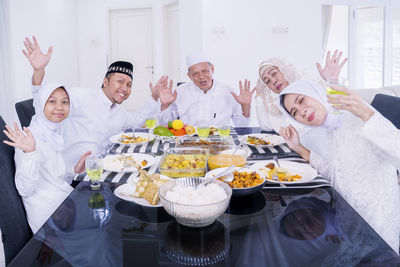 Group of people in traditional clothing