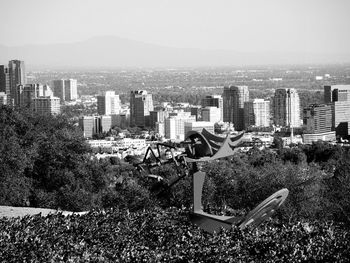 Cityscape against sky