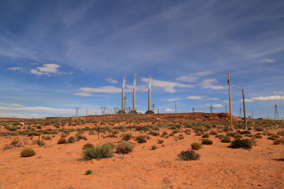 View of landscape against sky