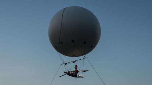 Helicopter against sky