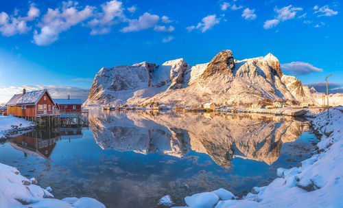 Fishing village ii reine norway 