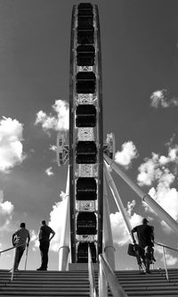 Low angle view of building against sky