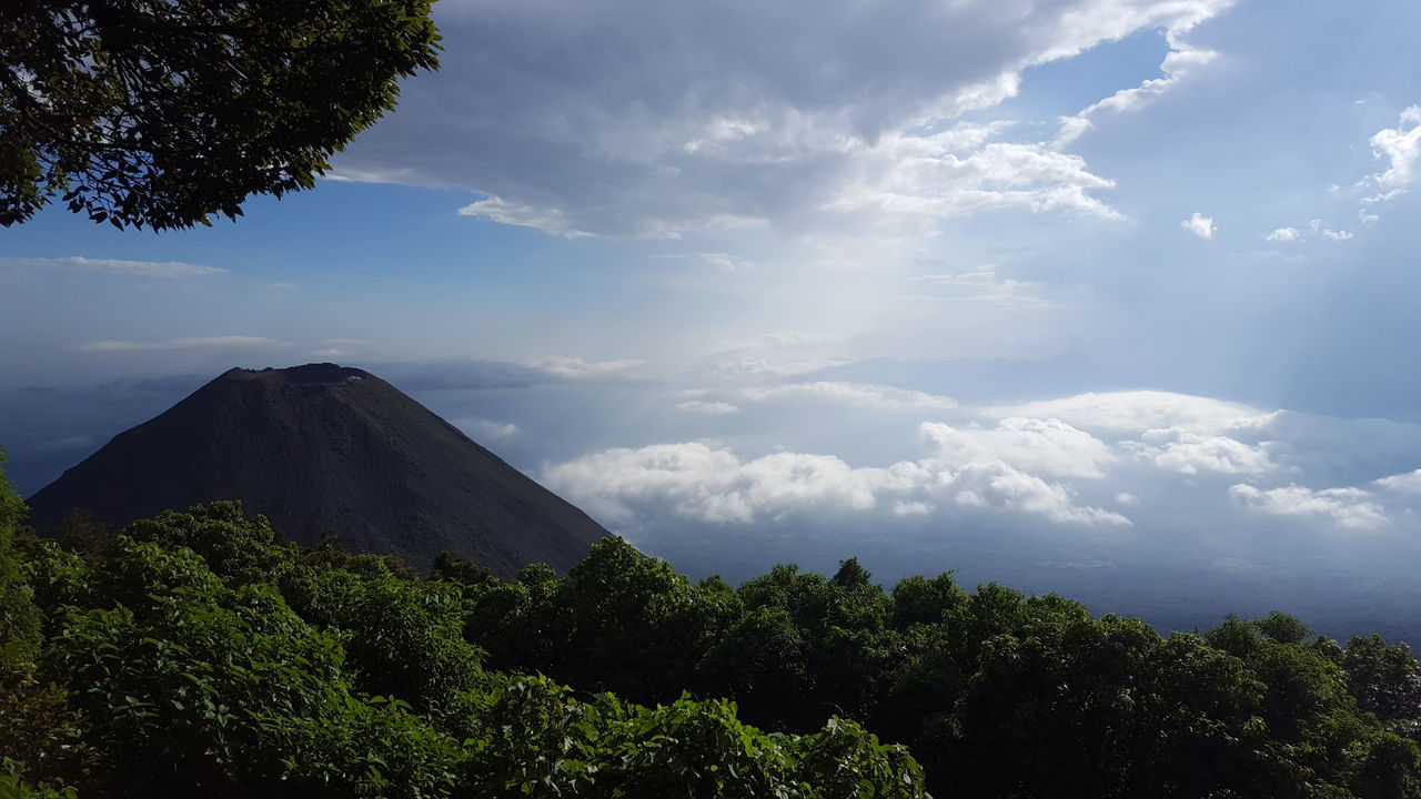 nature, sky, tree, scenics, cloud - sky, beauty in nature, tranquility, outdoors, tranquil scene, landscape, no people, day, mountain