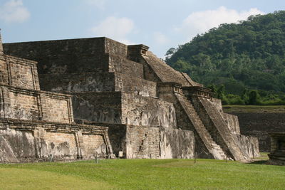 View of old ruin building