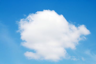 Low angle view of clouds in sky