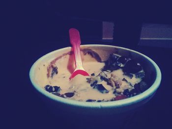 Close-up of food in bowl