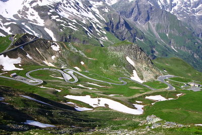 Aerial view of landscape