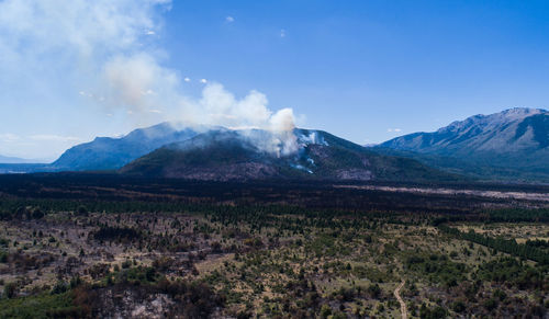 Fire patagonia 4000 hectares 