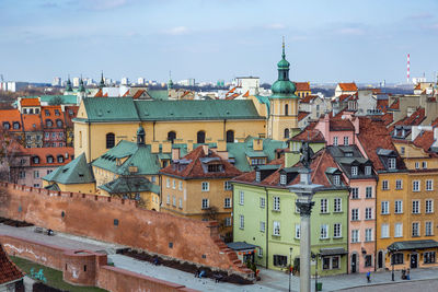 Cityscape against sky