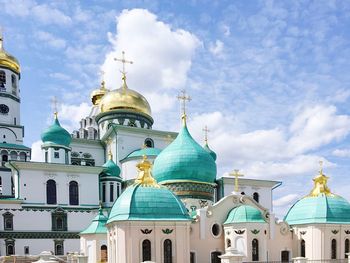 New jerusalem monastery with azure doms