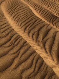 Full frame shot of sand