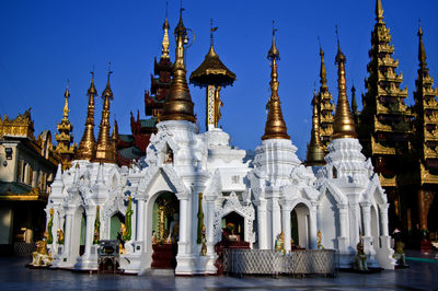 View of cathedral against clear sky