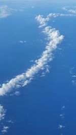 Low angle view of clouds in sky