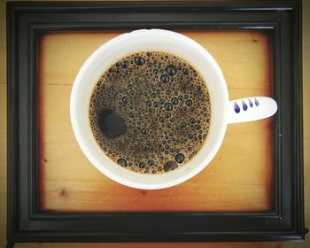 Directly above shot of wood