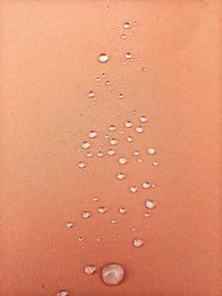 Full frame shot of bubbles in water