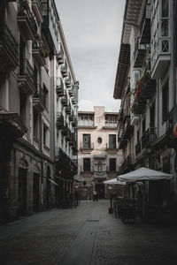 Street amidst buildings in city