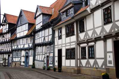 Houses against sky