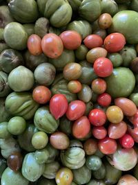 Full frame shot of vegetables