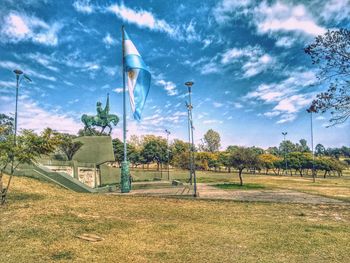 Trees in park