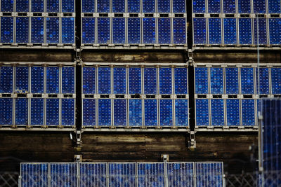 Low angle view of solar panel