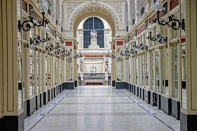 Corridor of building