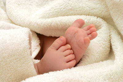 Close-up of baby boy