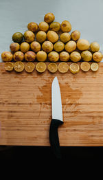 Close-up of food on table