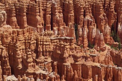 Full frame shot of sculpture, bryce canyon